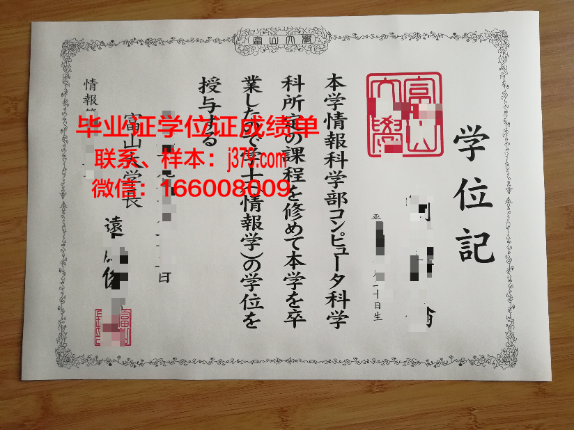 富山国际大学学位证成绩单:一张纸背后的故事与价值